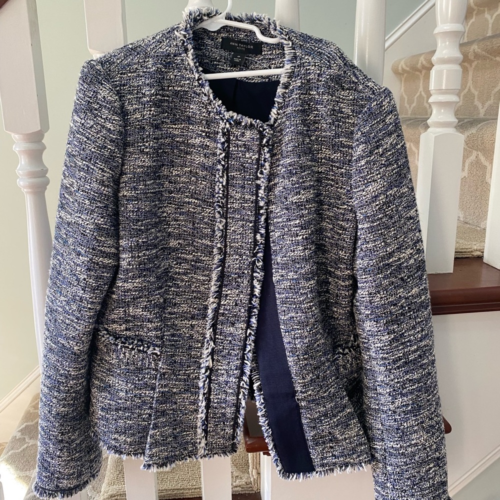 Tweed dress coat